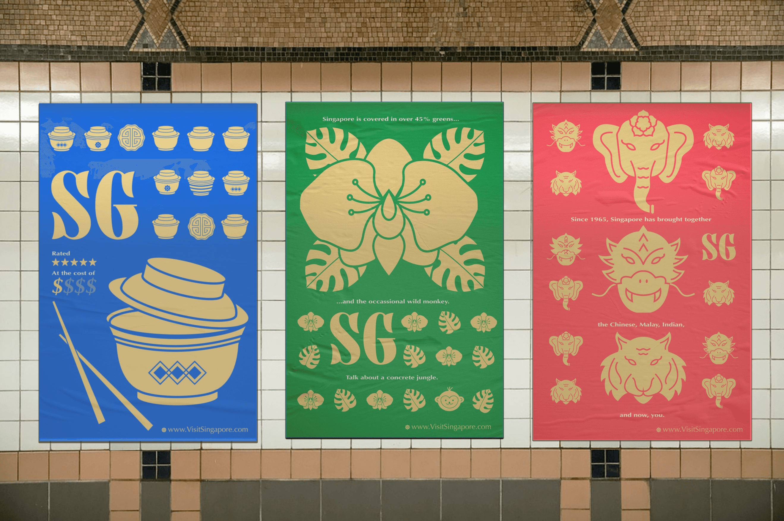 Singapore Lah campaign poster